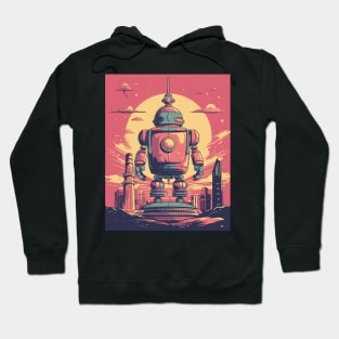 Retro-Futuristic Robots Hoodie